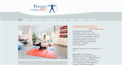 Desktop Screenshot of physioart-koeln.de